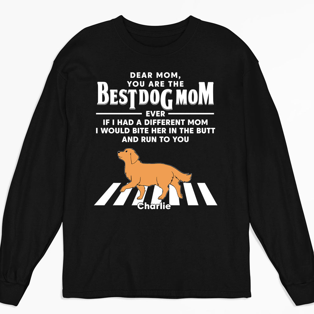 Run To You - Personalized Custom Unisex 6.0 oz Long Sleeve T - shirt for Pet Lovers
