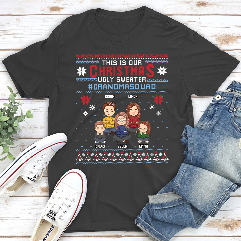 Unique Personalized Custom Unisex Ugly Sweater T-shirt - Perfect Gift for Pet Lovers
