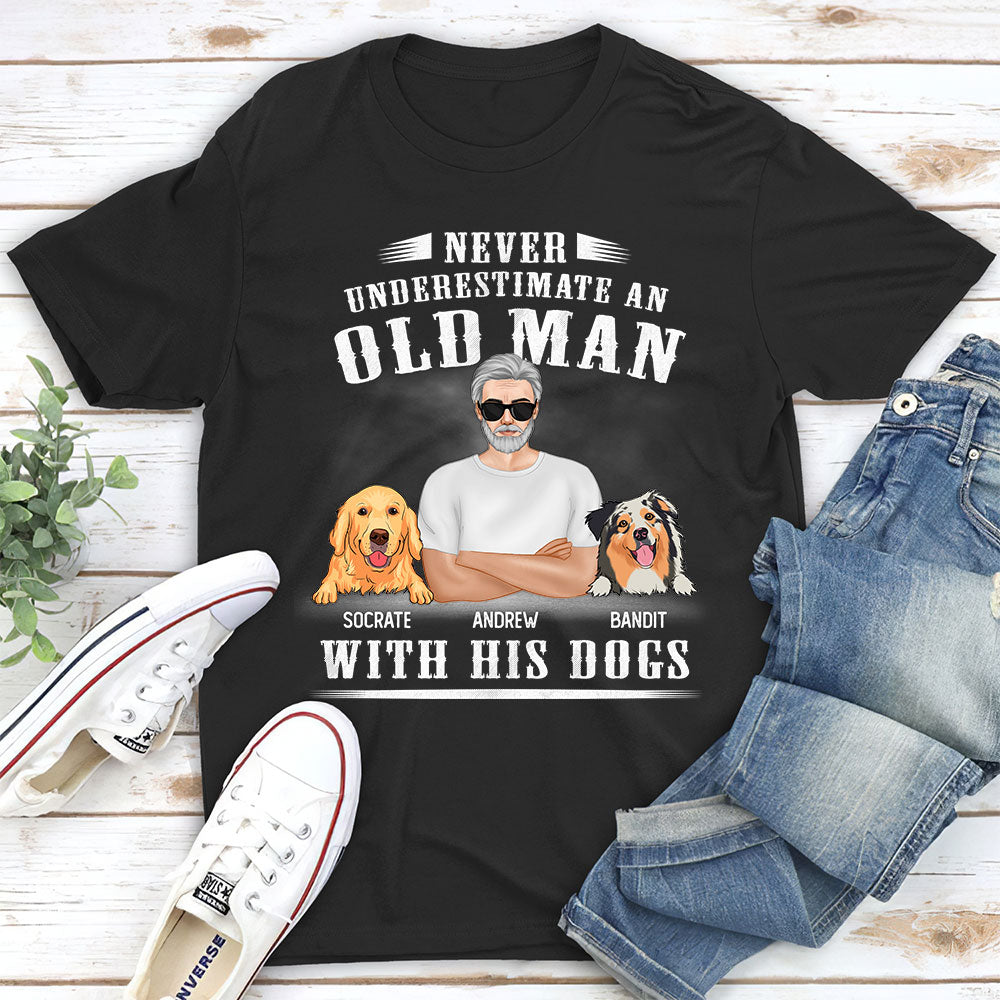 Never Underestimate 2 - Customizable Personalized Unisex 5.3 oz T-shirt