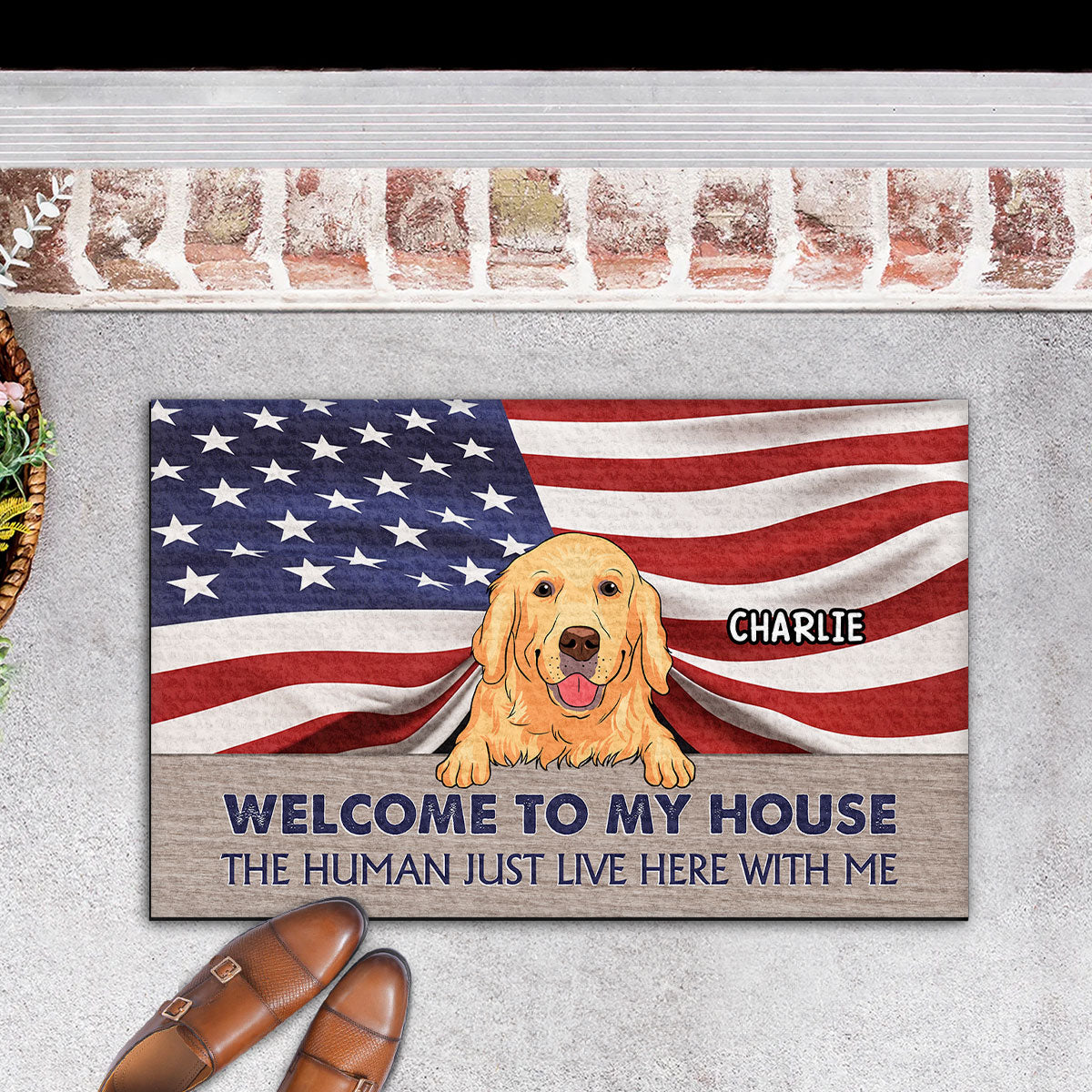 Personalized Custom Doormat - The Ultimate Pet Lover's Welcome