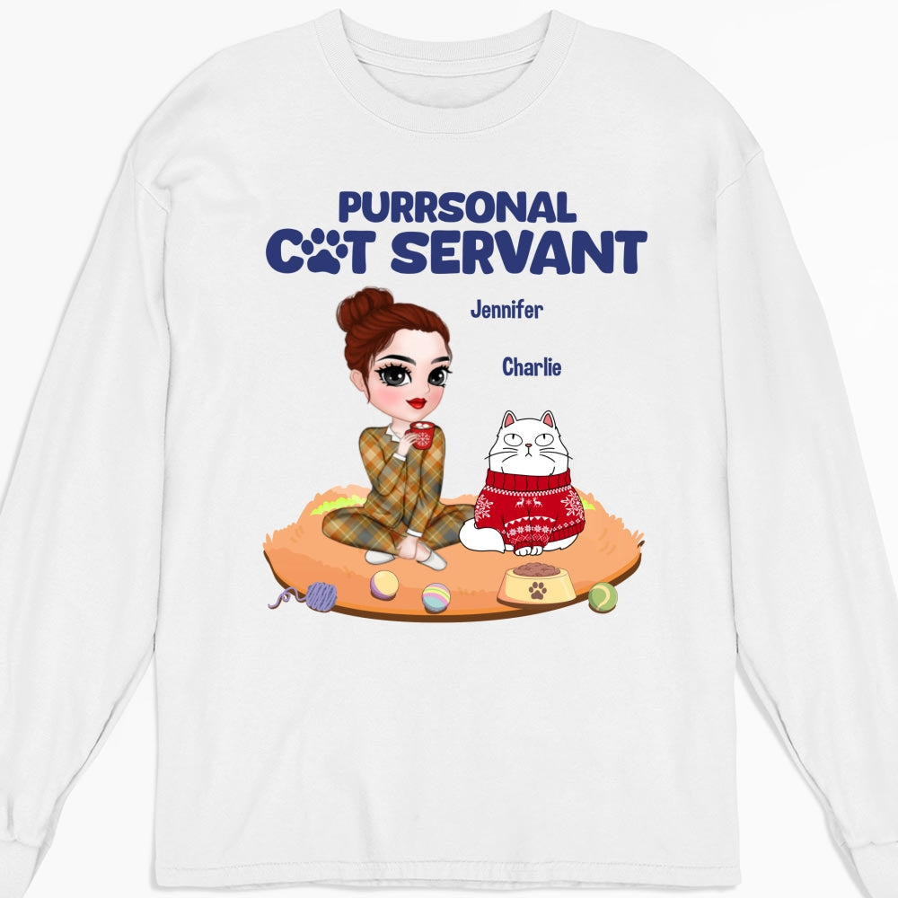 Purrsonal - Exquisite Personalized Custom Long Sleeve T-Shirt for Pet Lovers