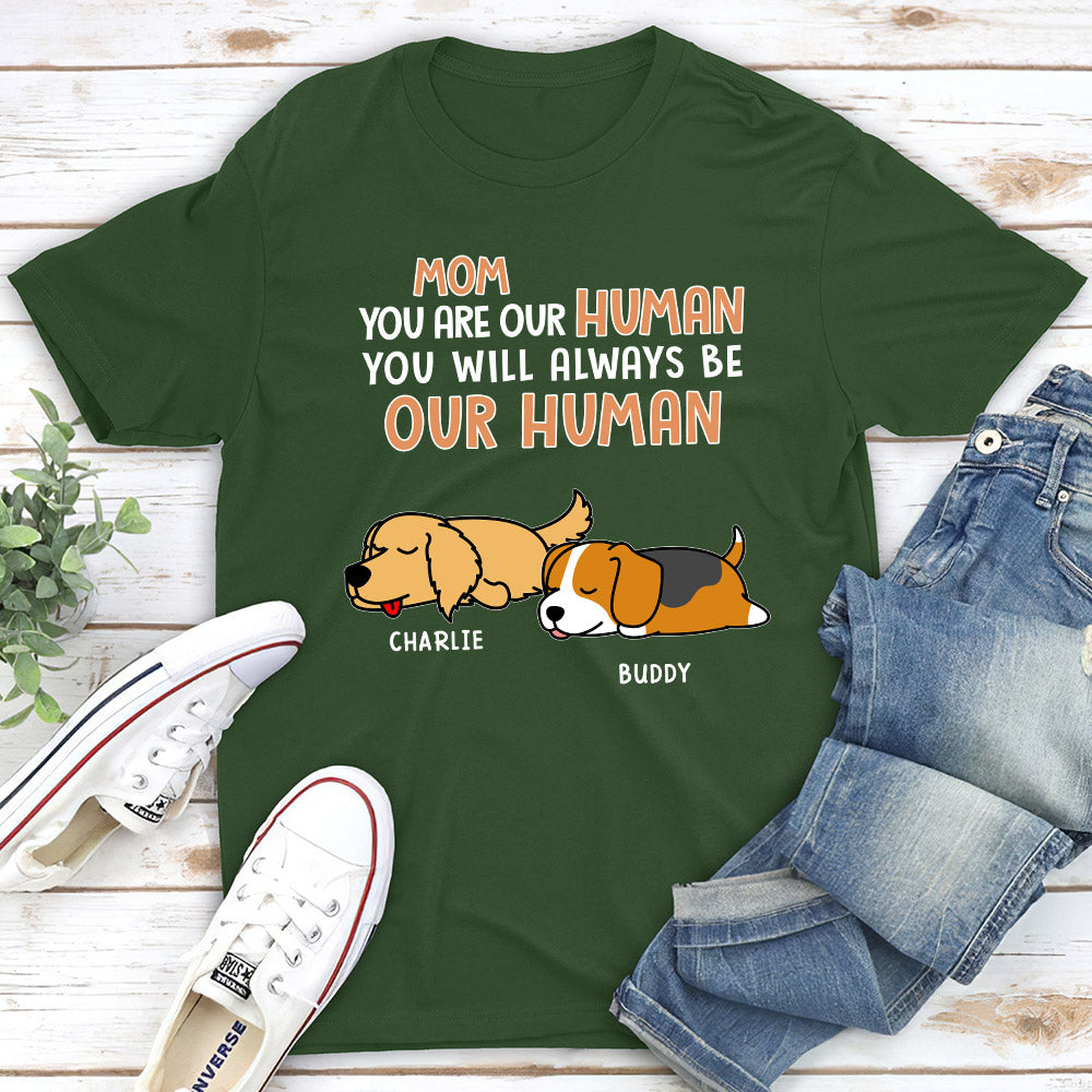 Be My Human - Personalized Custom Premium Men's 4.2 oz T-shirt for Pet Lovers