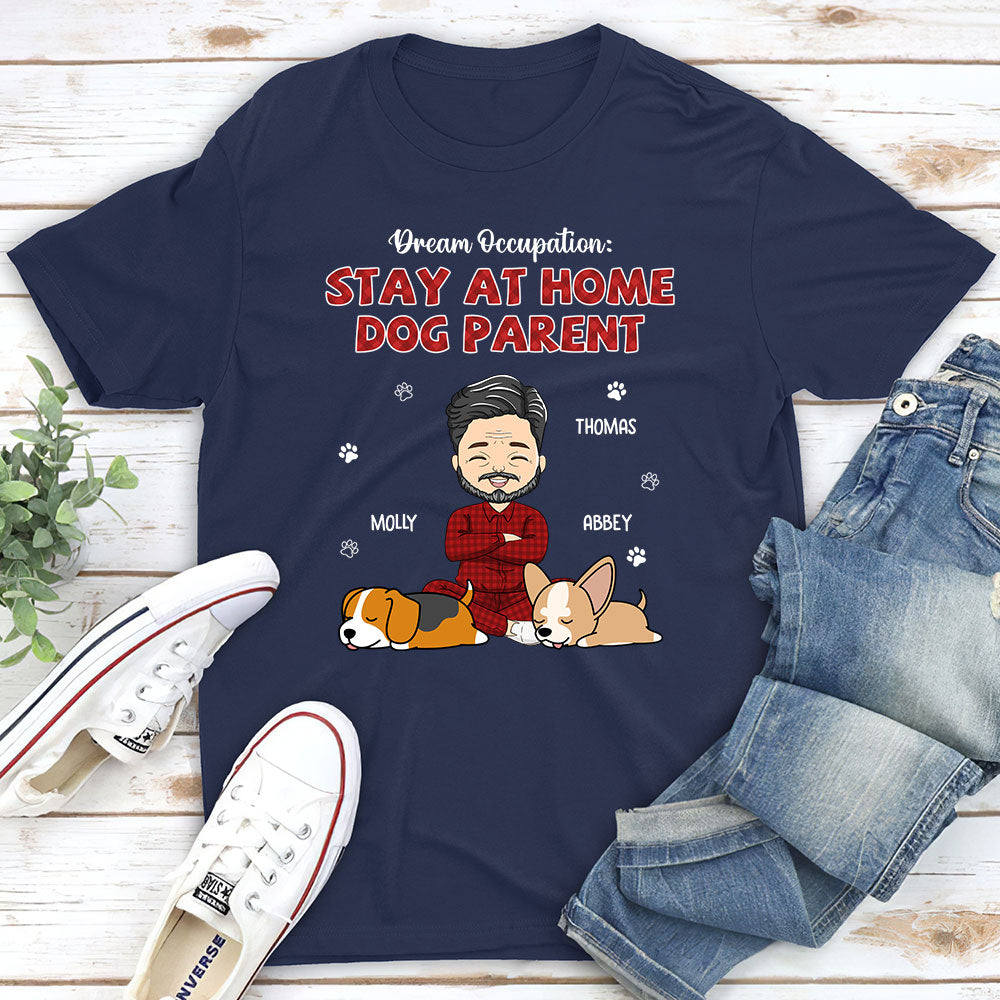 My Occupation - Personalized Custom Unisex 5.3 oz T-shirt for Pet Lovers