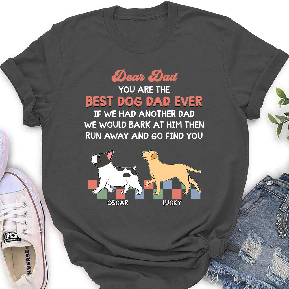 Retro Dog Mom - Stylish Personalized Custom Women's T-shirt for Pet Lovers