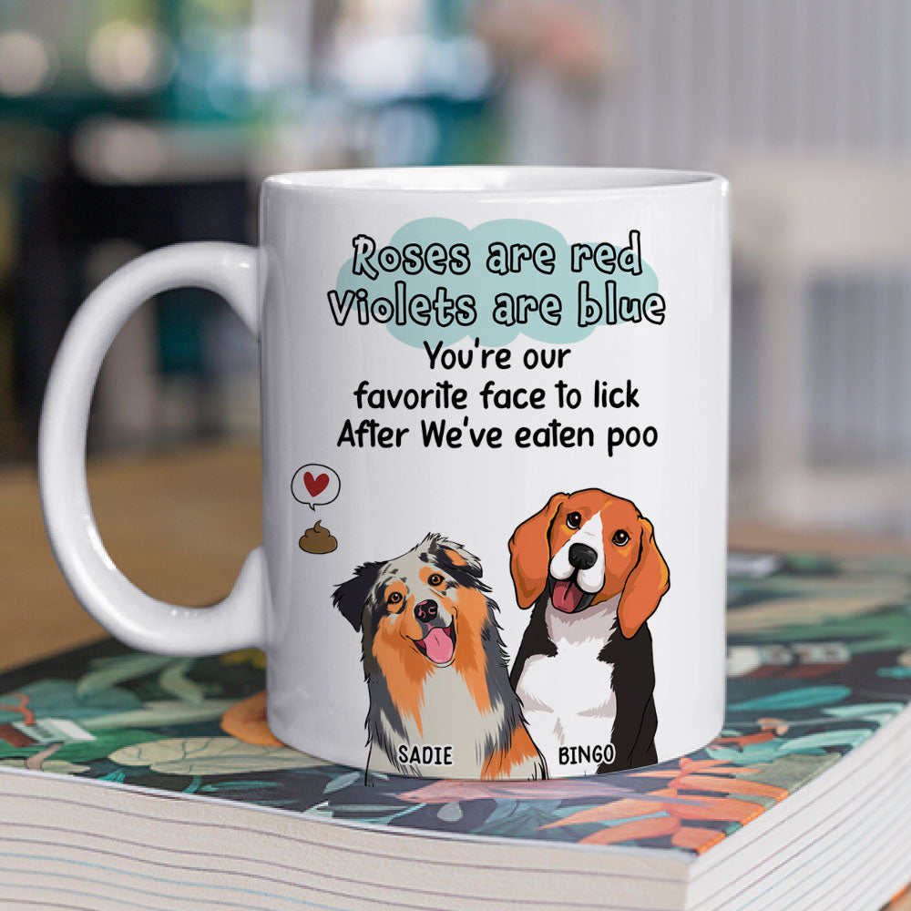 Favorite Face - Personalized Custom 11oz Coffee Mug for Pet Lovers