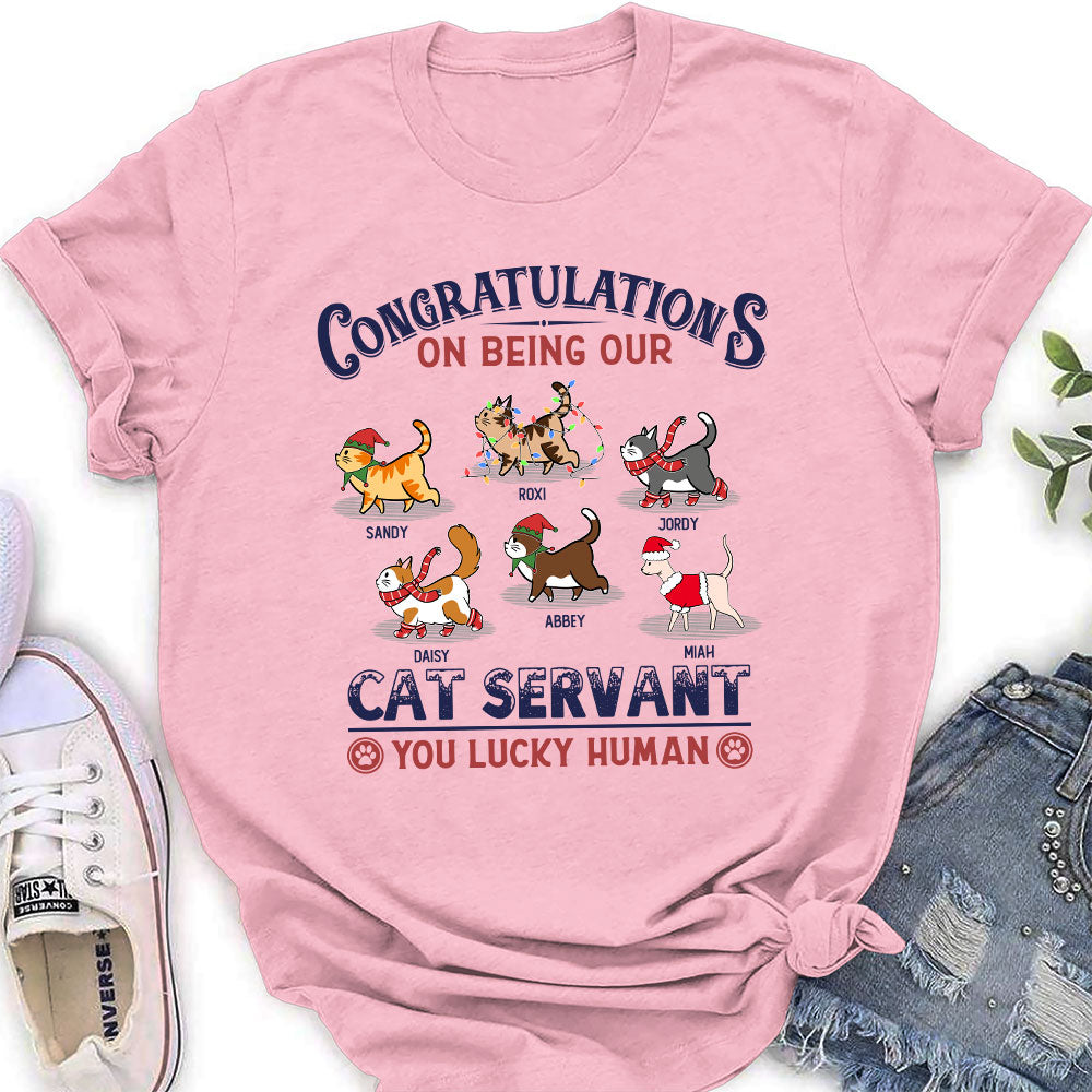 Congratulations! Personalized Custom Women's T-shirt - Ideal Gift for Pet Lovers