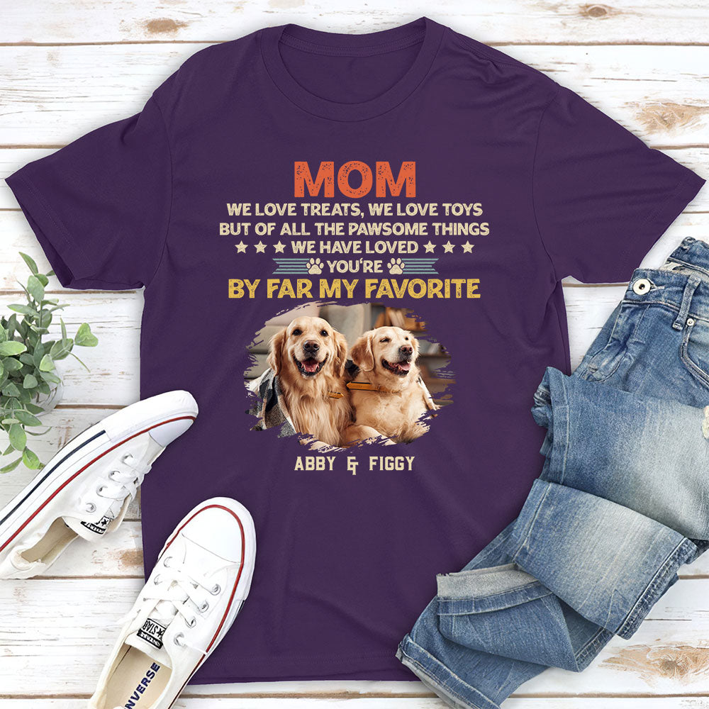 Pawsome Personalized Custom Unisex T-shirt - Ideal Gift for Pet Lovers