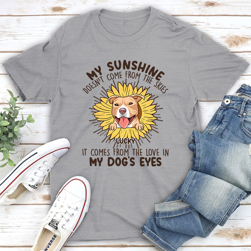 My Sunshine - Personalized Custom Unisex Heavy Cotton T-shirt for Pet Lovers