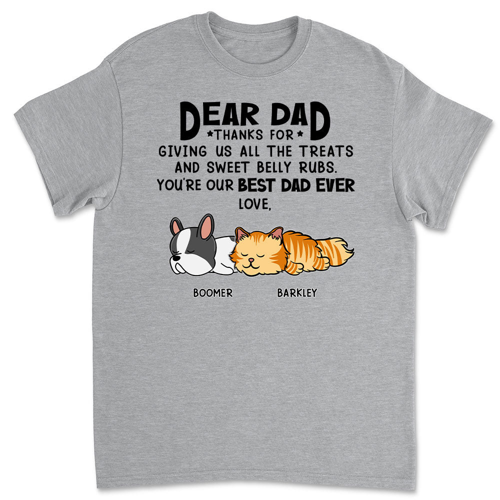 All The Treats 3 - Personalized Custom Unisex T-shirt for Pet Lovers