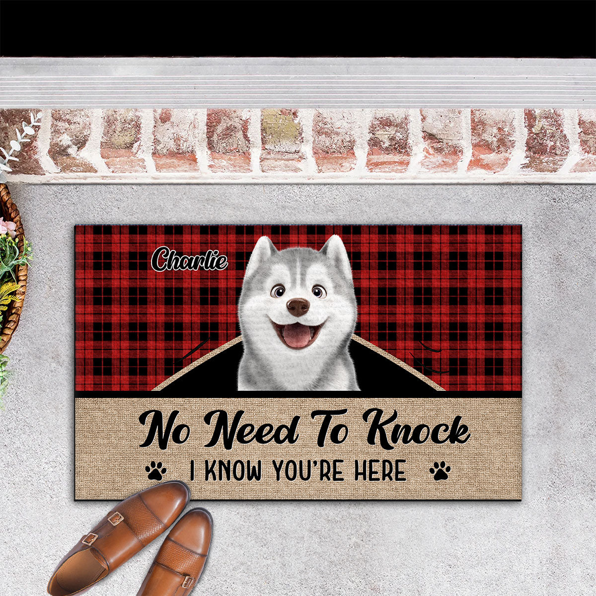 Personalized Custom Pet Lover Doormat - No Need to Settle for Ordinary