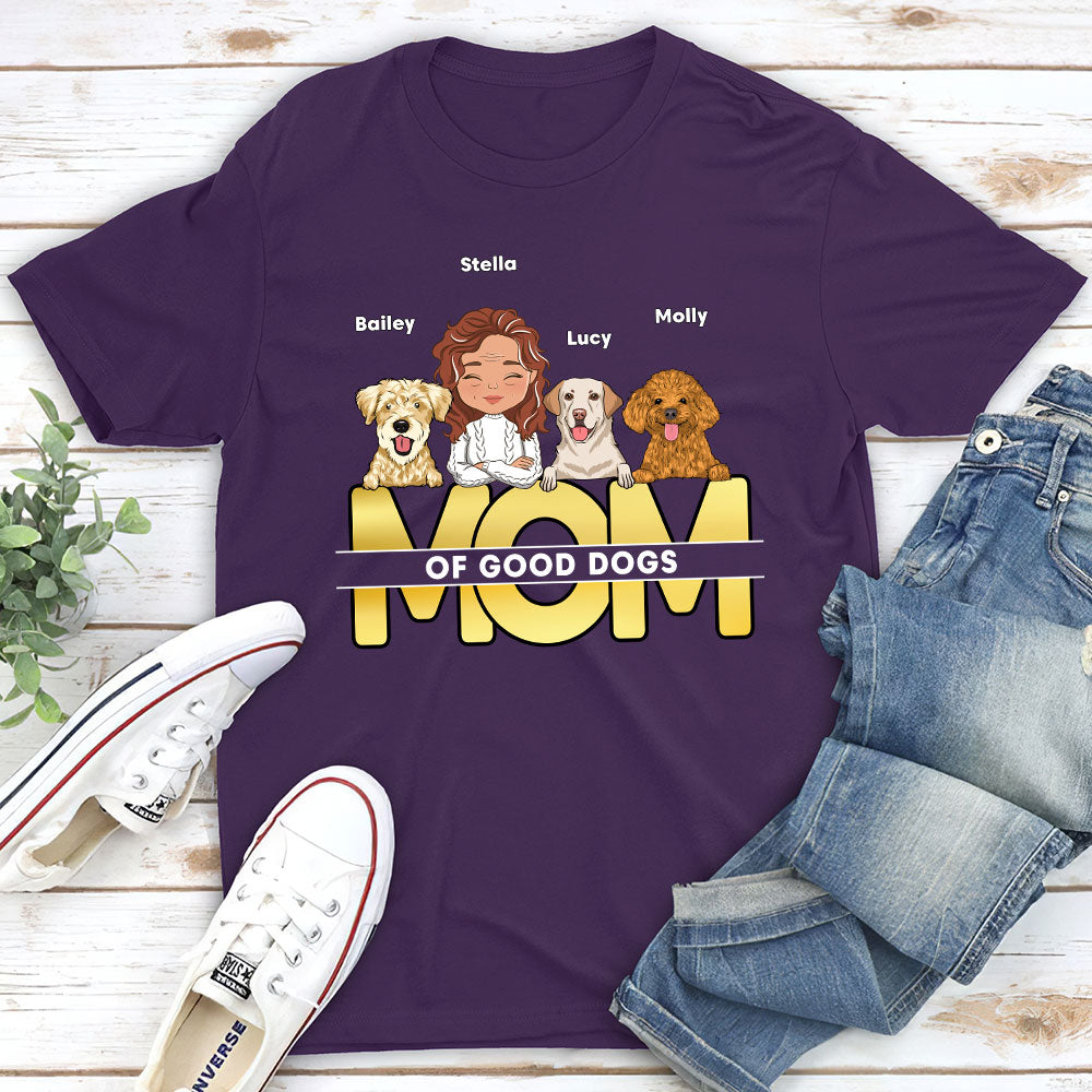 Dad Of Good Dogs - Premium Personalized Custom Unisex T-shirt for Pet Lovers