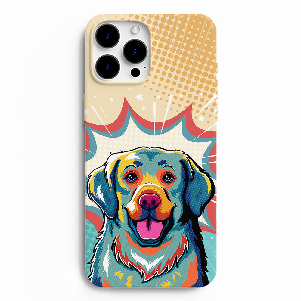 Golden Popart - Customizable Pet - Themed Phone Case