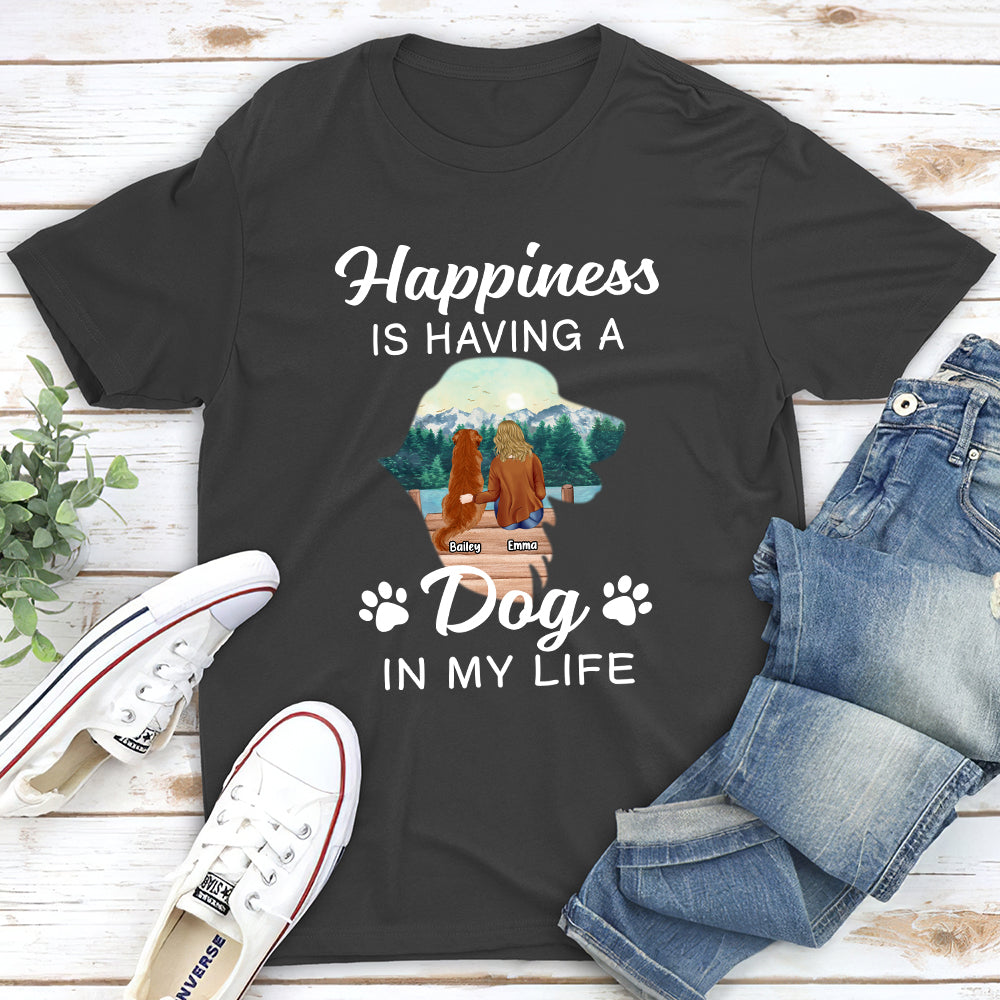 Personalized Custom Unisex T-shirt: Celebrate Having a Dog in Your Life