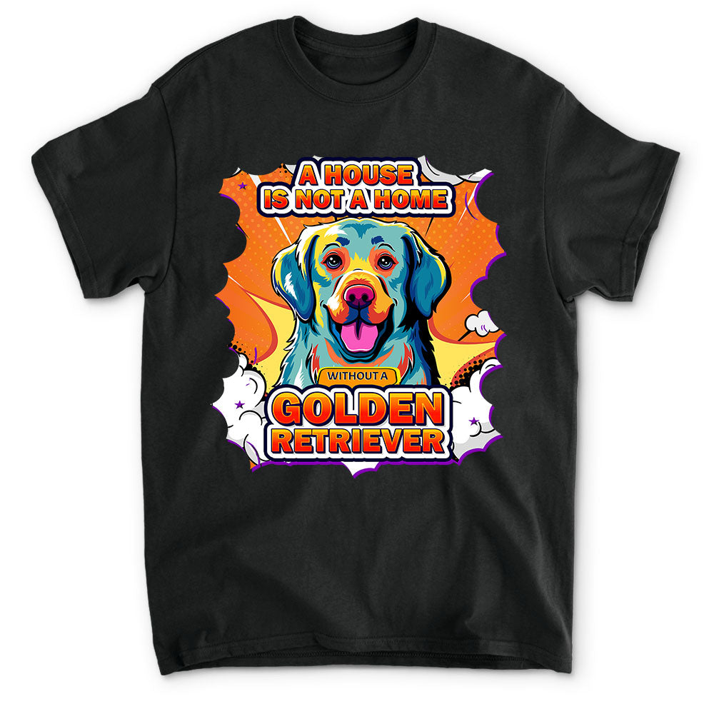 Stylish Golden Retriever Pop Art Unisex T-shirt - Ideal Gift for Pet Lovers