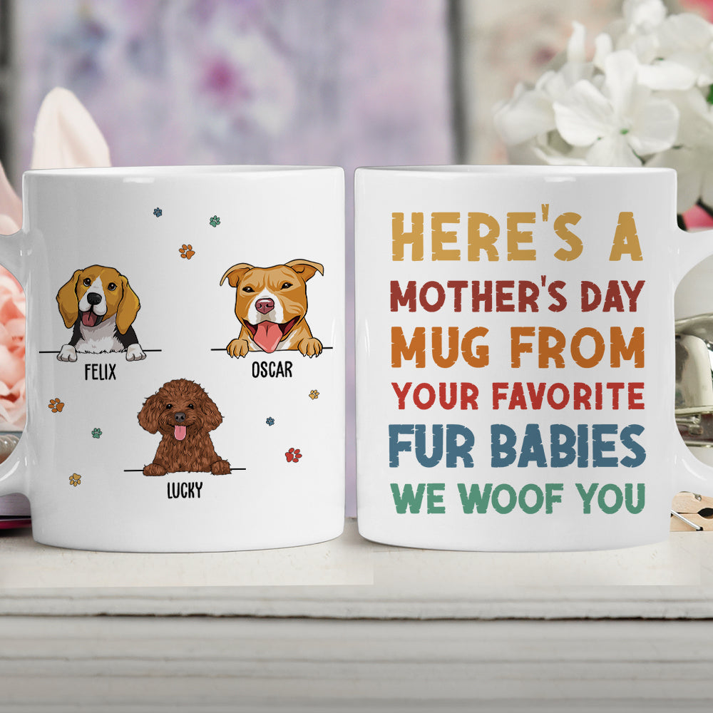 Mother's Day Personalized Custom Ceramic Coffee Mug for Pet Lovers