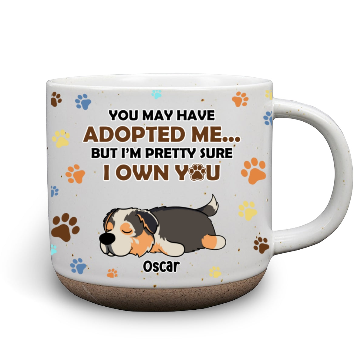 I'm Sure I Own You - 11oz Personalized Custom Ceramic Mug in Dark Blue or White