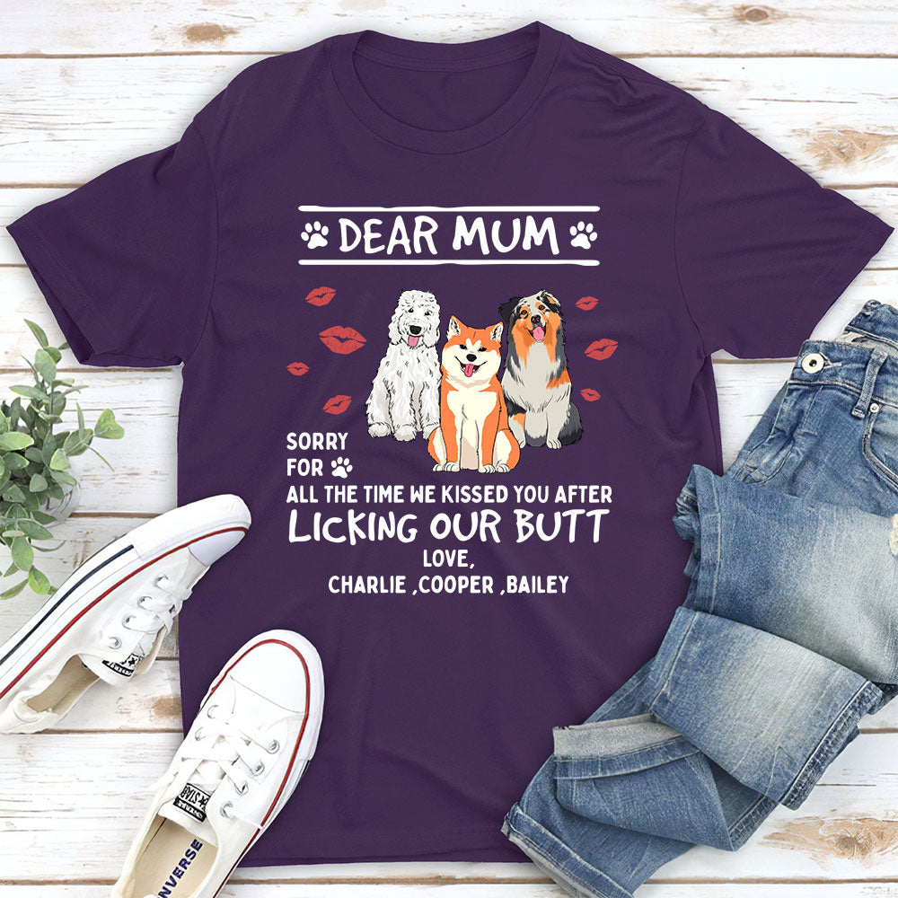 All The Time - Personalized Custom Unisex 5.3 oz T-shirt for Pet Lovers