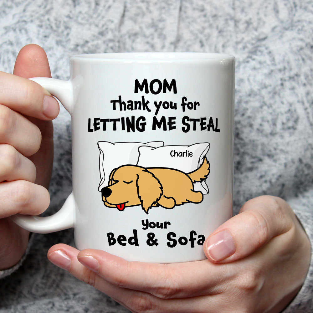 Let Me Steal - Premium Personalized Custom Coffee Mug for Pet Lovers
