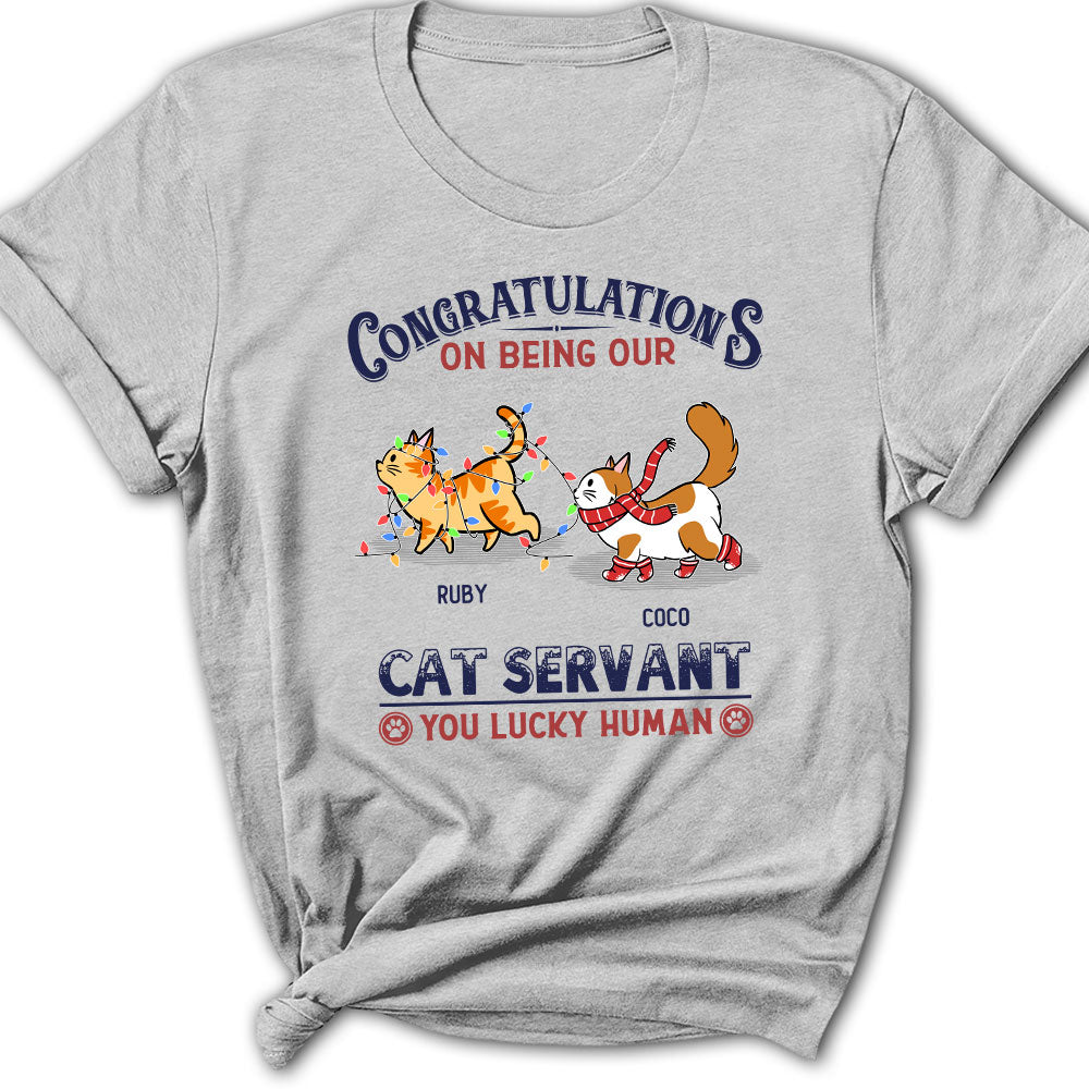 Congratulations! Personalized Custom Women's T-shirt - Ideal Gift for Pet Lovers