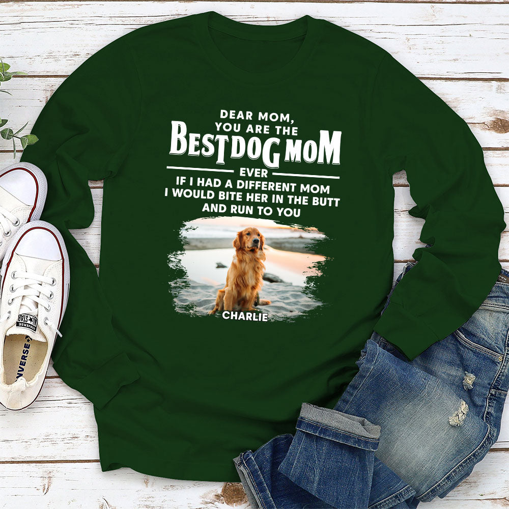 Run To You - Personalized Custom Unisex 6.0 oz Long Sleeve T - shirt for Pet Lovers