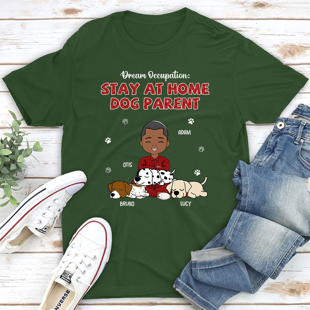 My Occupation - Personalized Custom Unisex 5.3 oz T-shirt for Pet Lovers