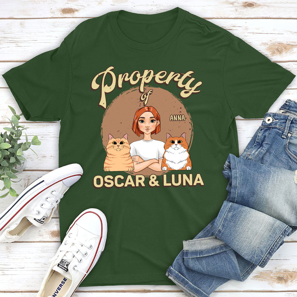 Personalized Custom Unisex 5.3 oz Property T-shirt - Ideal Gift for Pet Lovers