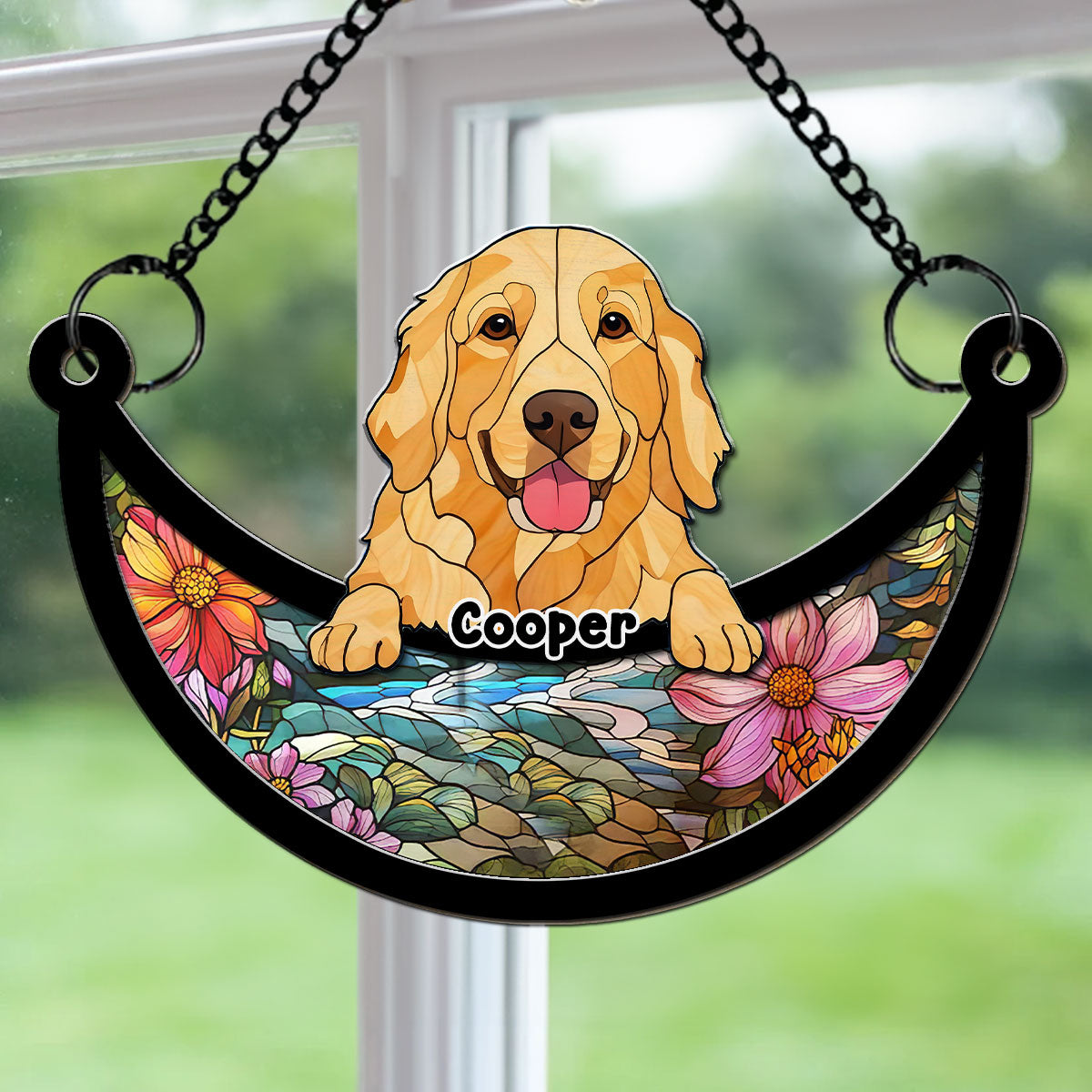 In My Soul Forever - Personalized Custom Wooden Acrylic Suncatcher in 6 or 8 Inches for Special Occasions