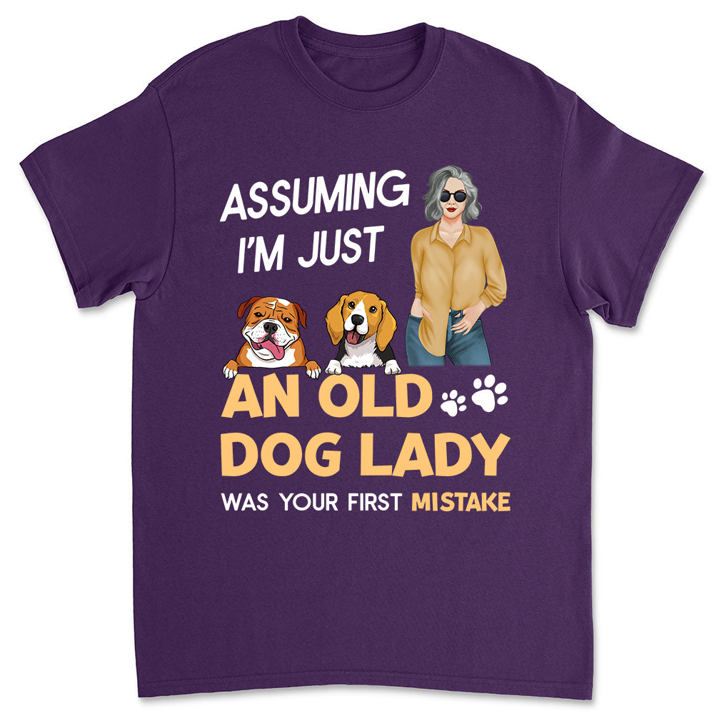 Your First Mistake - Personalized Custom Unisex 5.3 oz T-shirt for Pet Lovers