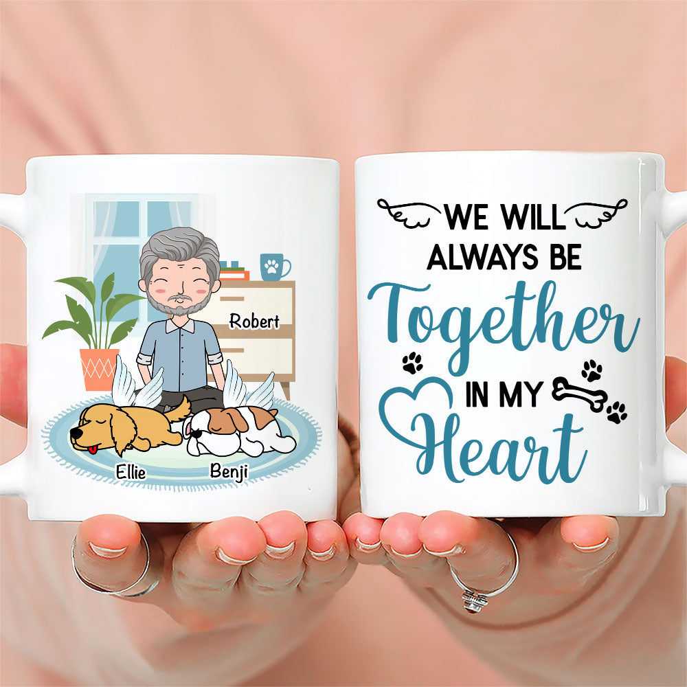 In My Heart - Personalized Custom 11oz Coffee Mug for Pet Lovers