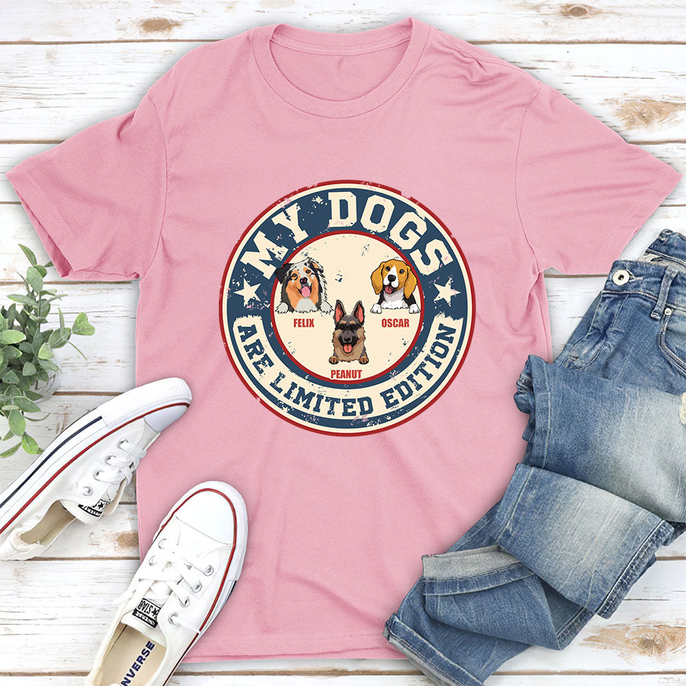 Exclusive Limited Edition Personalized Custom Unisex Dog T-shirt