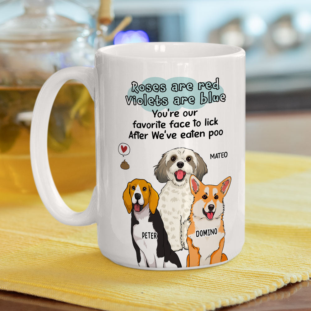 Favorite Face - Personalized Custom 11oz Coffee Mug for Pet Lovers