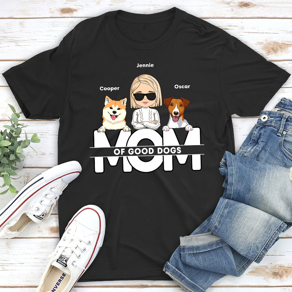 Dad Of Good Dogs - Premium Personalized Custom Unisex T-shirt for Pet Lovers
