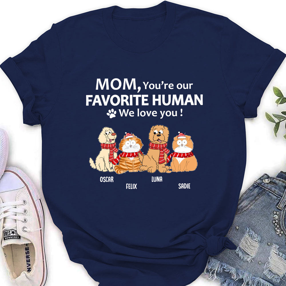 To My Human - Exquisitely Personalized Custom Women's T-shirt for Pet Lovers