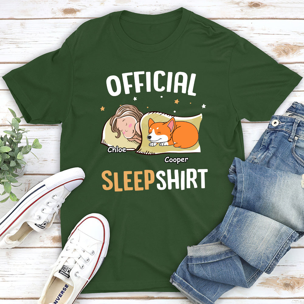 Adorable Personalized Custom Premium Sleepshirt for Pet Lovers - Men's Fit