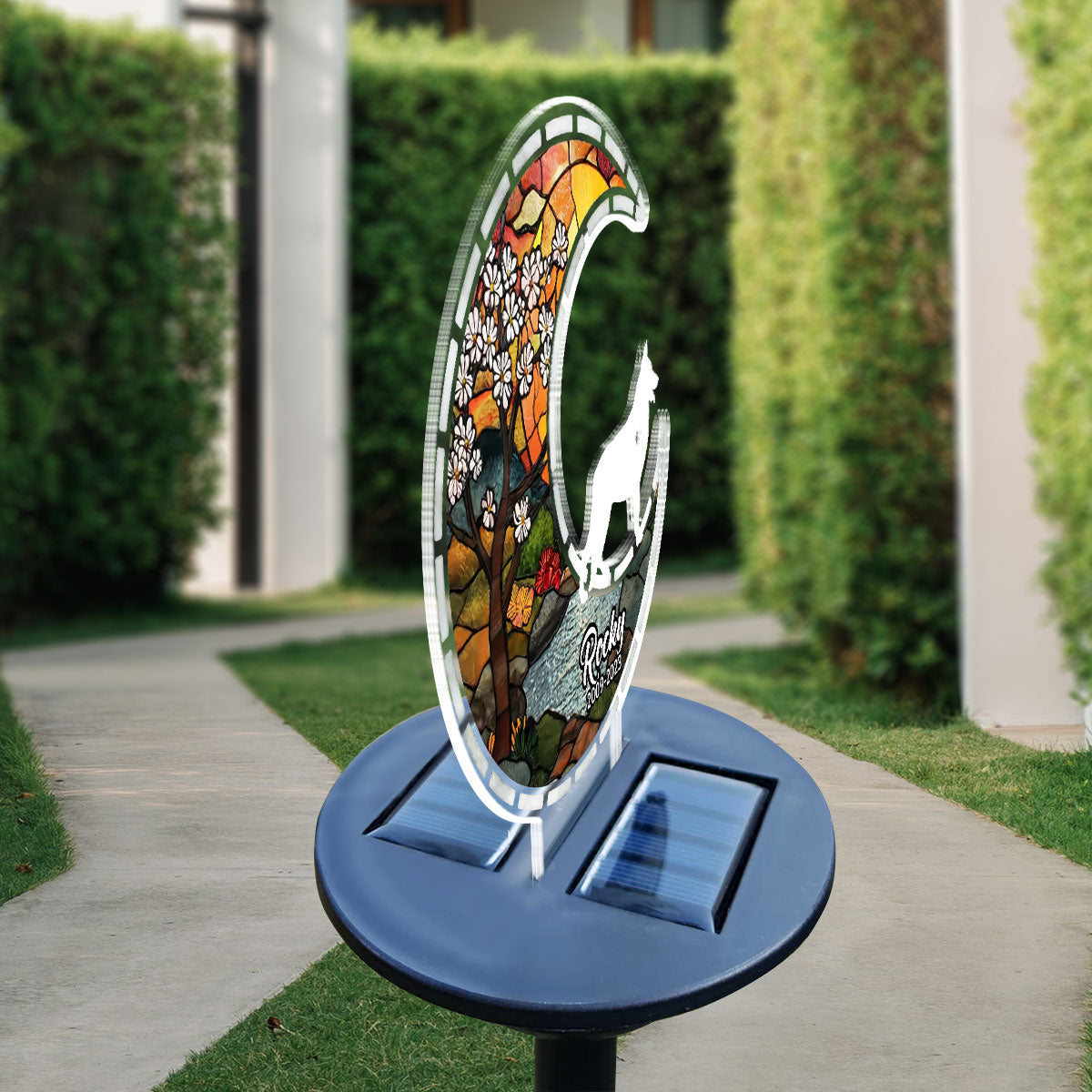 Look For You And Stay With You - Personalized Custom Acrylic Solar Light (5.7' x 6.3')