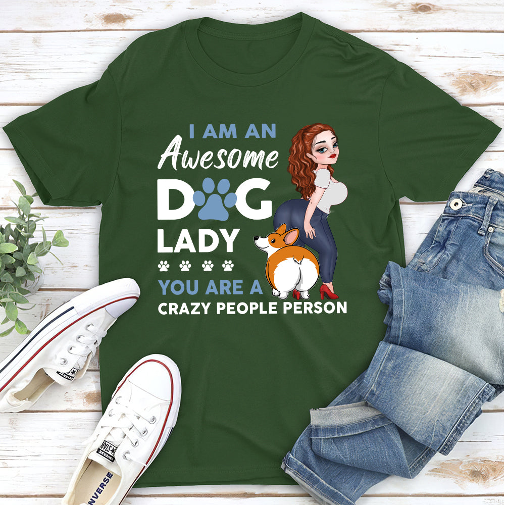 Awesome Personalized Custom Unisex Dog Lady T-shirt - Ideal Gift for Pet Lovers