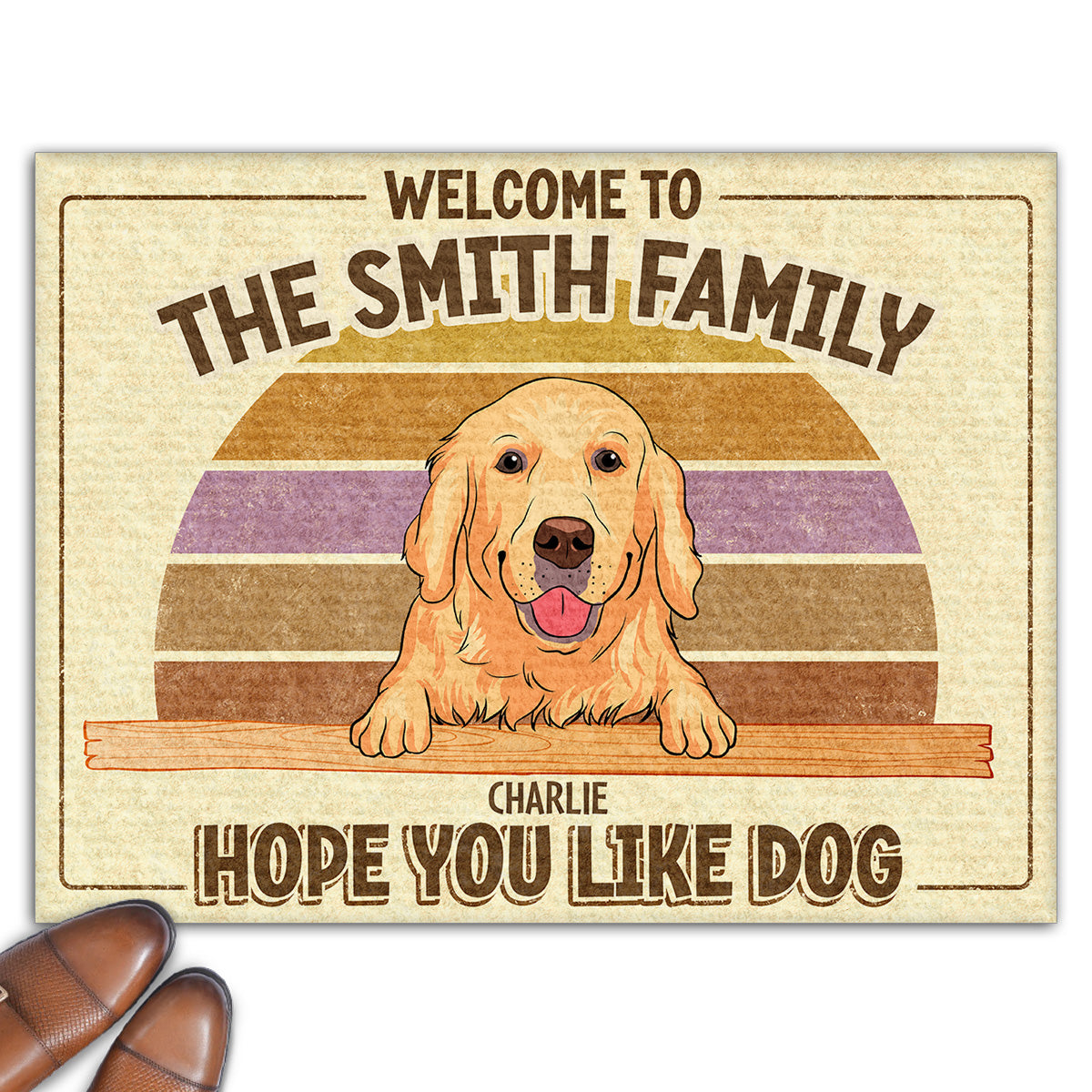 Personalized Custom Doormat - Welcome Your Guests with Your Pet's Picture