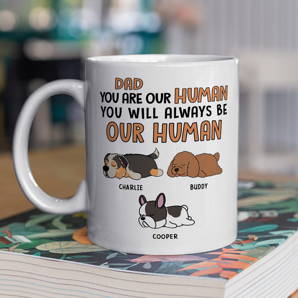 Be My Human - Exquisite Personalized Custom Coffee Mug for Pet Lovers