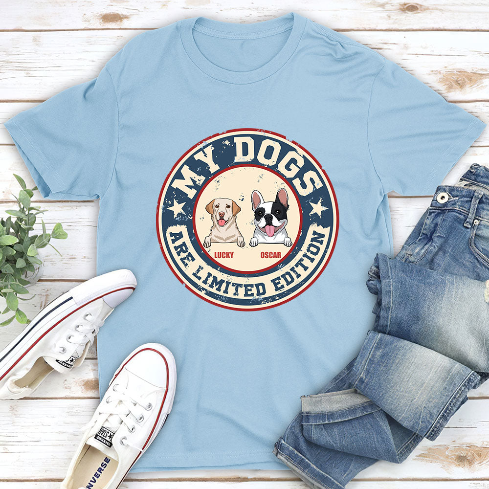 Exclusive Limited Edition Personalized Custom Unisex Dog T-shirt