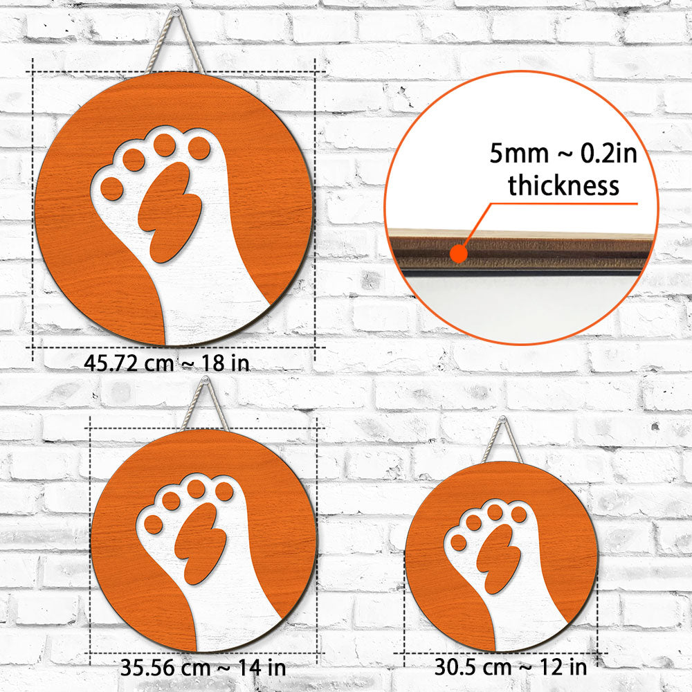 Customizable Soft Puppy Personalized Wood Sign in Multiple Sizes