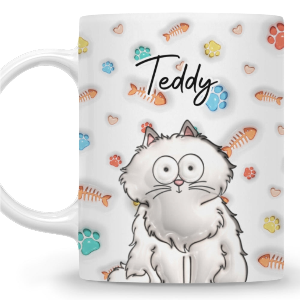 My Lovely Cat Babies - Unique Personalized Custom 3D Inflated Effect Ceramic Mug (11oz & 15oz)