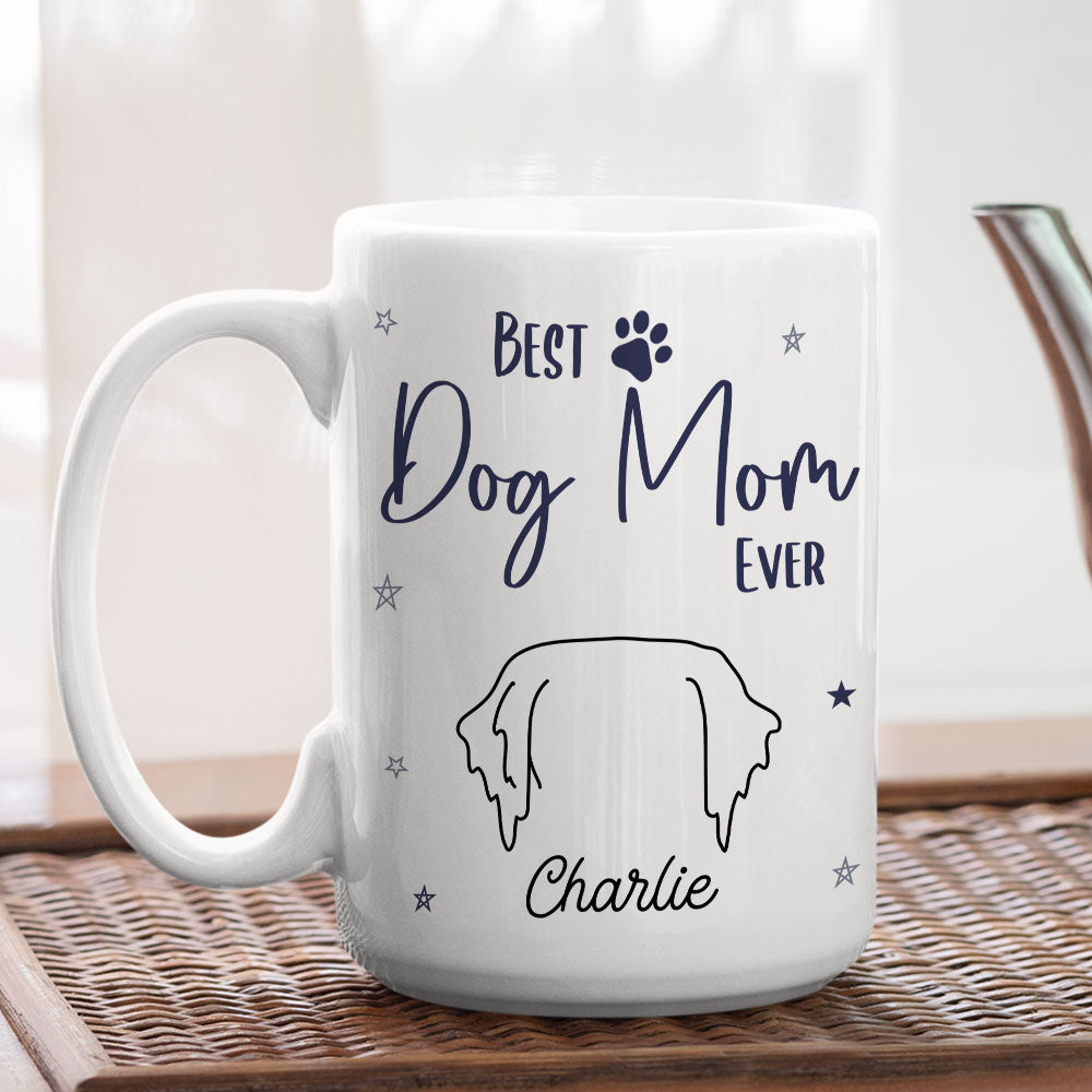 Personalized Dog Dad and Mom Star Custom Coffee Mug for a Heart - warming Experience