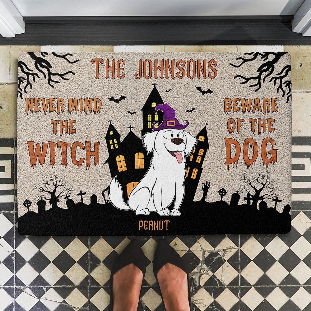 Personalized Custom 'Beware Of Dogs' Doormat - Ideal Gift for Pet Lovers