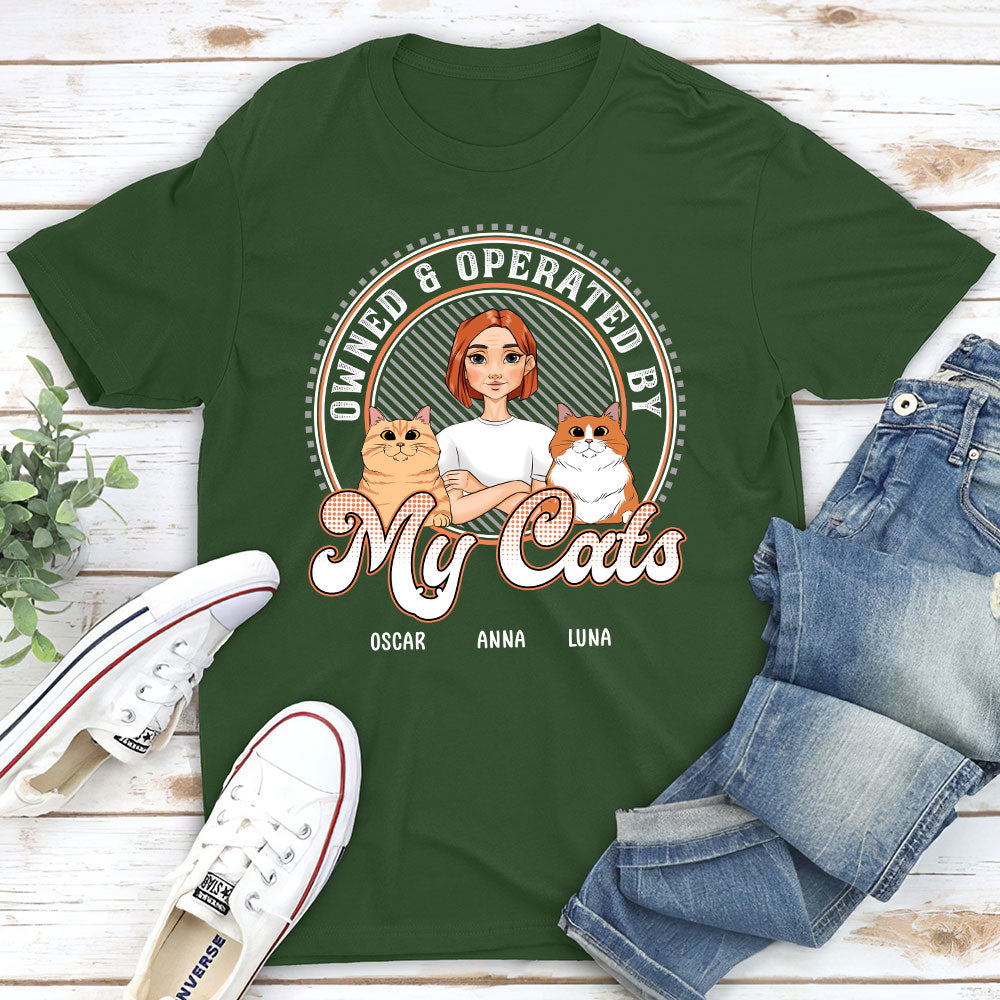 Unique Personalized Custom Unisex T-shirt for Pet Lovers - Owned And Operated