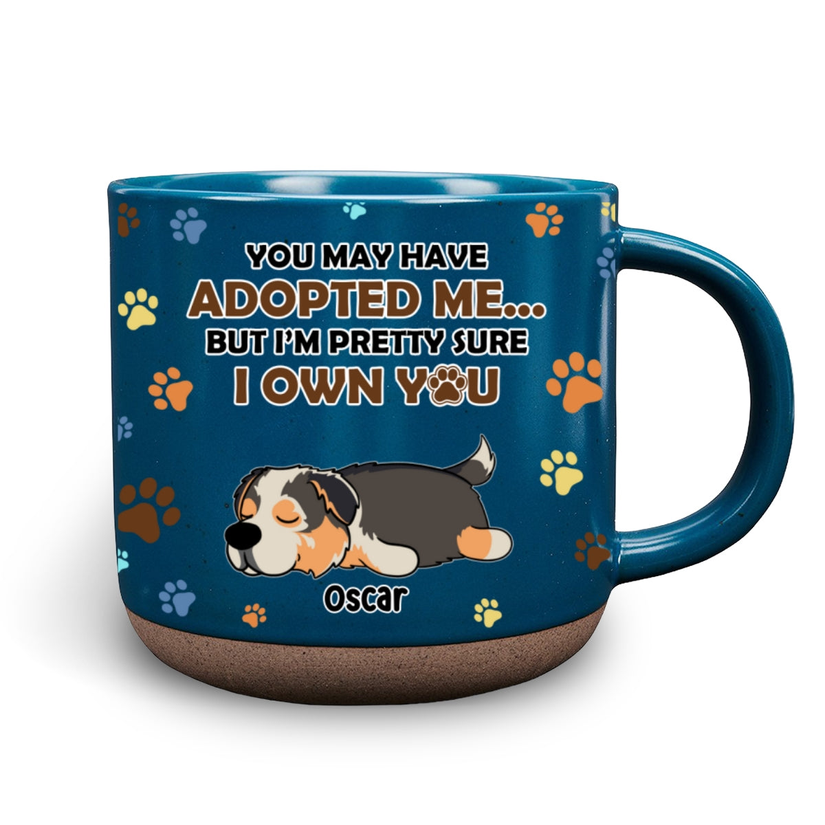 I'm Sure I Own You - 11oz Personalized Custom Ceramic Mug in Dark Blue or White