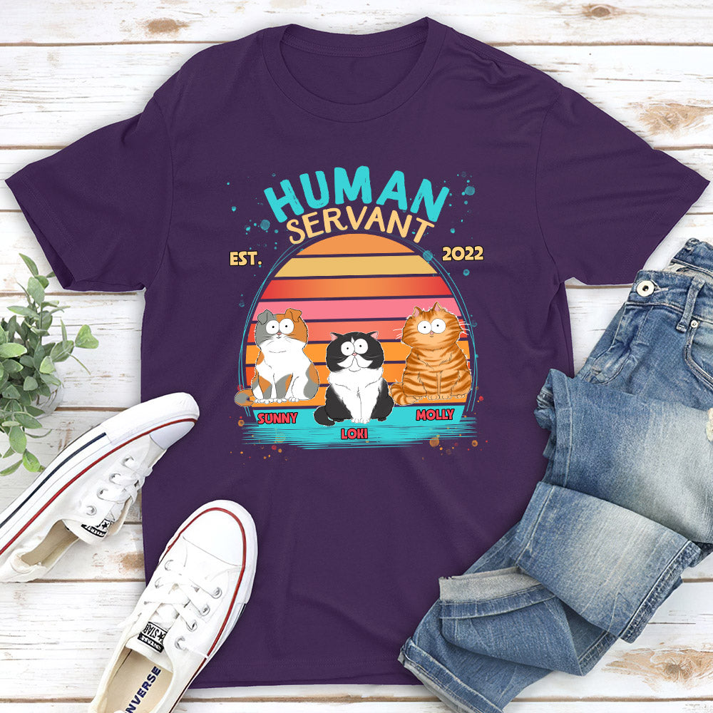 Pet Servant - Stylish Personalized Custom Unisex 5.3 oz T-shirt for Pet Lovers