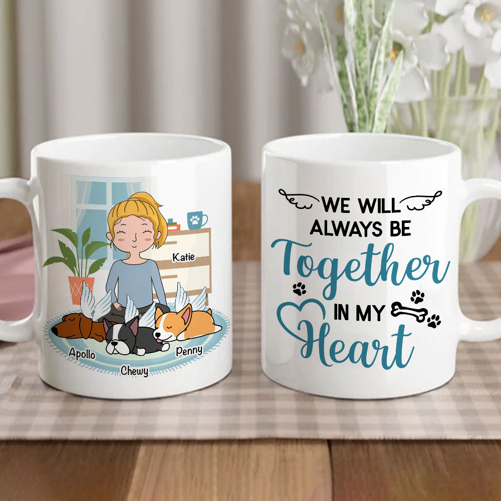 In My Heart - Personalized Custom 11oz Coffee Mug for Pet Lovers