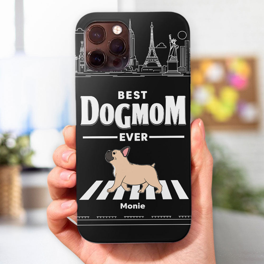 Personalized Custom Dogs Crossing Road Phone Case for Pet Lovers