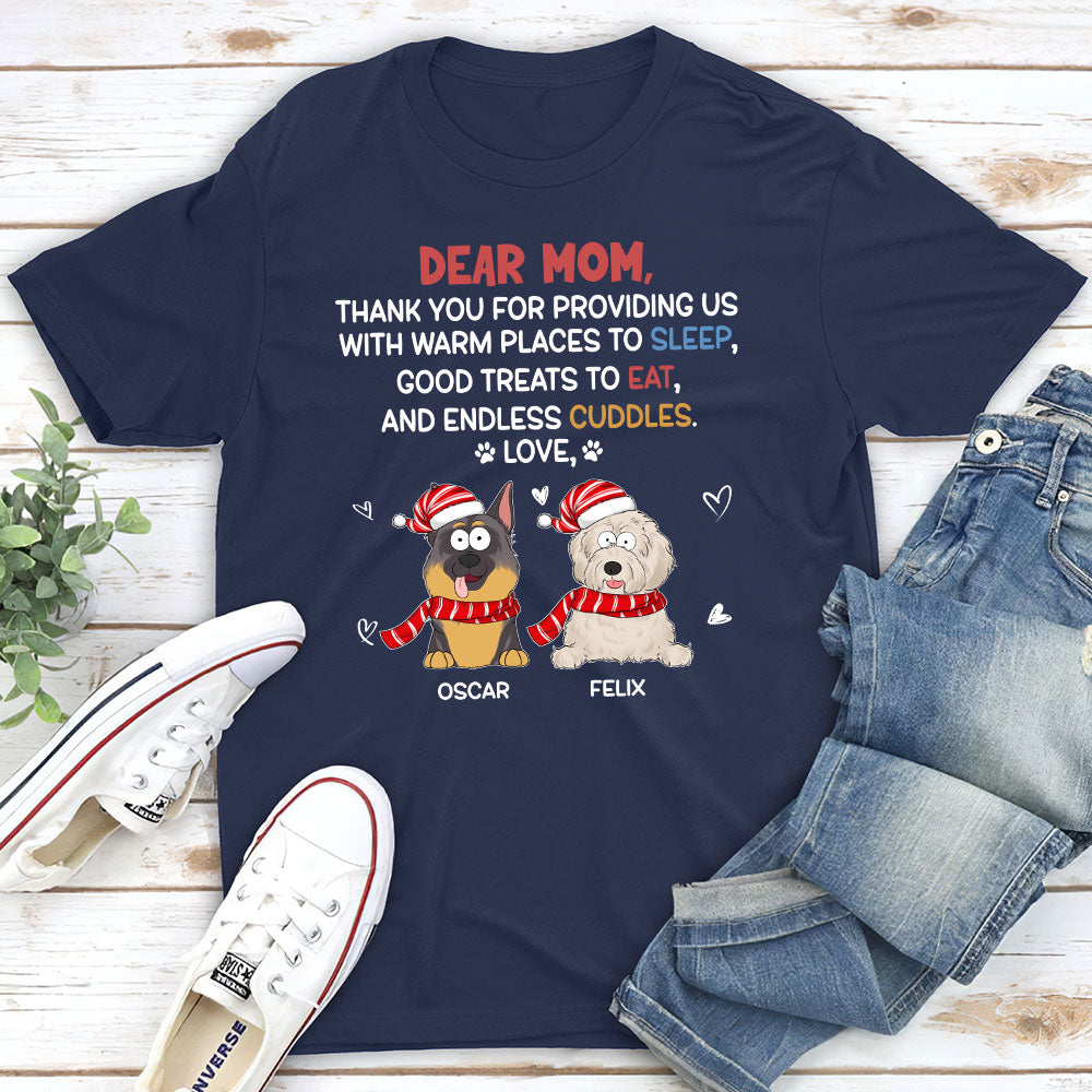 Sleep And Eat - Premium Personalized Custom Unisex T-shirt for Pet Lovers