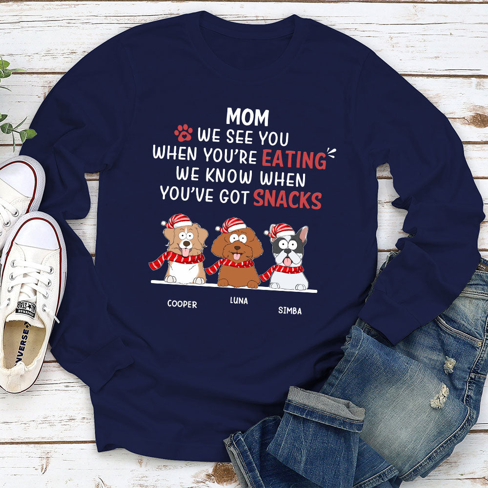 We Know When - Exclusive Personalized Custom Long Sleeve T-shirt for Pet Lovers